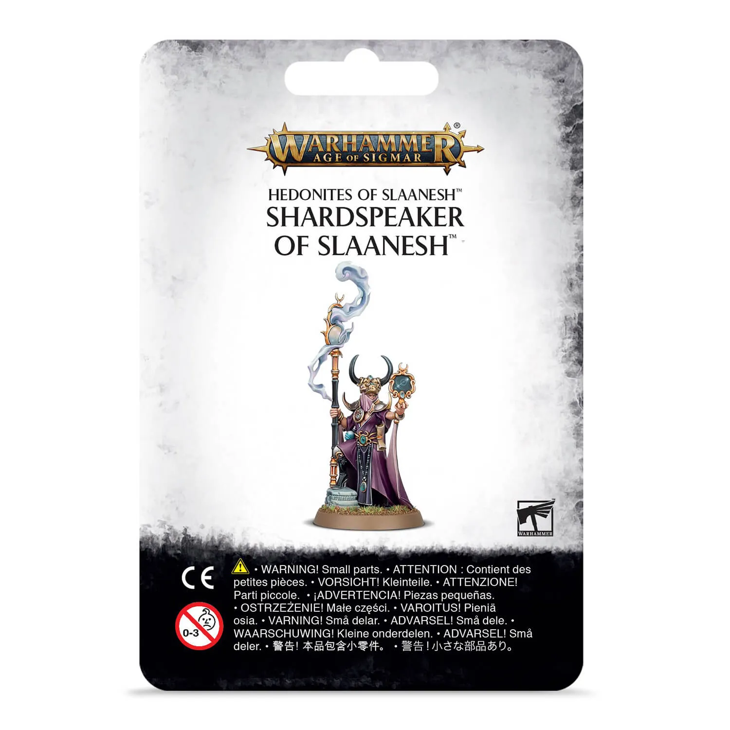 Games Workshop Toys Warhammer Age of Sigmar Hedonites of Slaanesh Shardspeaker of Slaanesh