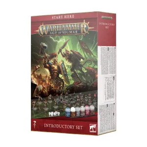 Games Workshop Toys Warhammer Age of Sigmar Introductory Set (Stormcast Eternals vs Skaven Clanrats)
