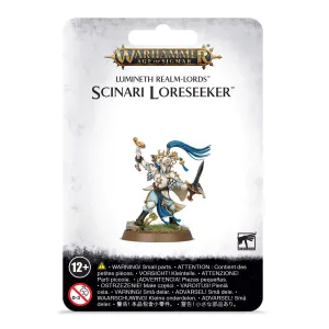 Games Workshop Toys Warhammer Age of Sigmar Lumineth Realm-Lords Scinari Loreseeker Miniature