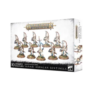 Games Workshop Toys Warhammer Age of Sigmar: Lumineth Realm-Lords Vanari Auralan Sentinels
