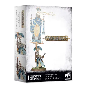 Games Workshop Toys Warhammer Age of Sigmar Lumineth Realm-Lords Vanari Bannerblade Miniature