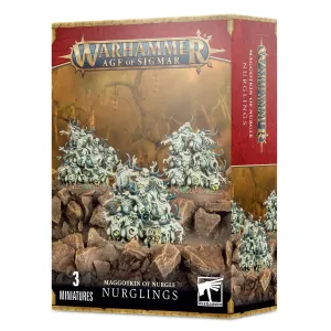 Games Workshop Toys Warhammer Age of Sigmar Maggotkin of Nurgle Nurglings