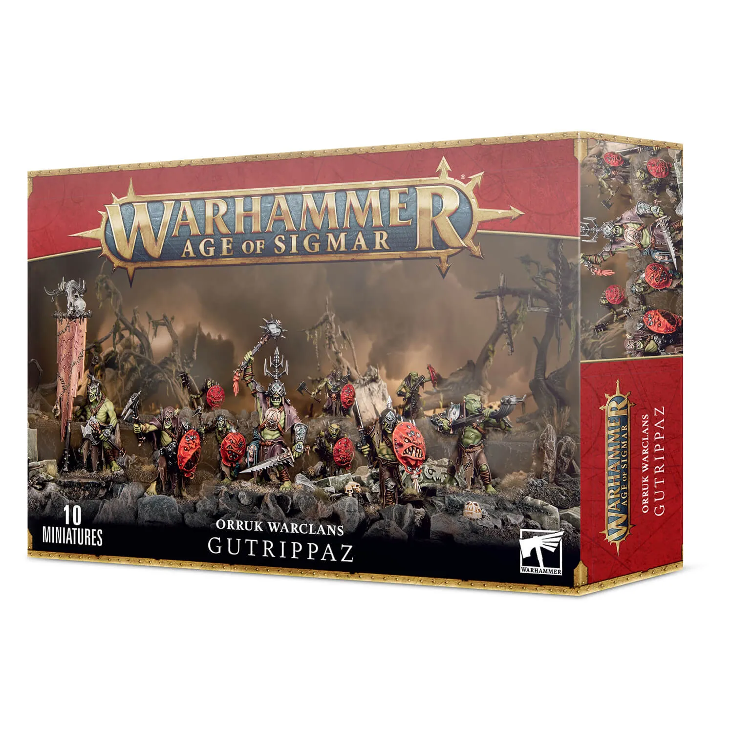 Games Workshop Toys Warhammer Age of Sigmar: Orruk Warclans Gutrippaz