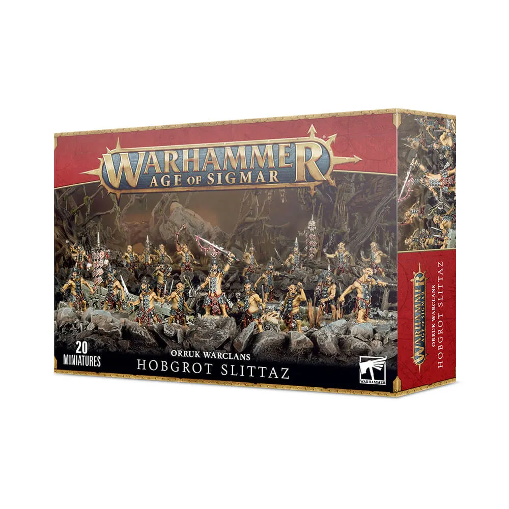 Games Workshop Toys Warhammer Age of Sigmar Orruk Warclans Hobgrot Slittaz