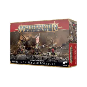 Games Workshop Toys Warhammer Age of Sigmar Orruk Warclans Man-Skewer Boltboyz