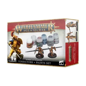 Games Workshop Toys Warhammer Age of Sigmar Stormcast Eternals Paint Set