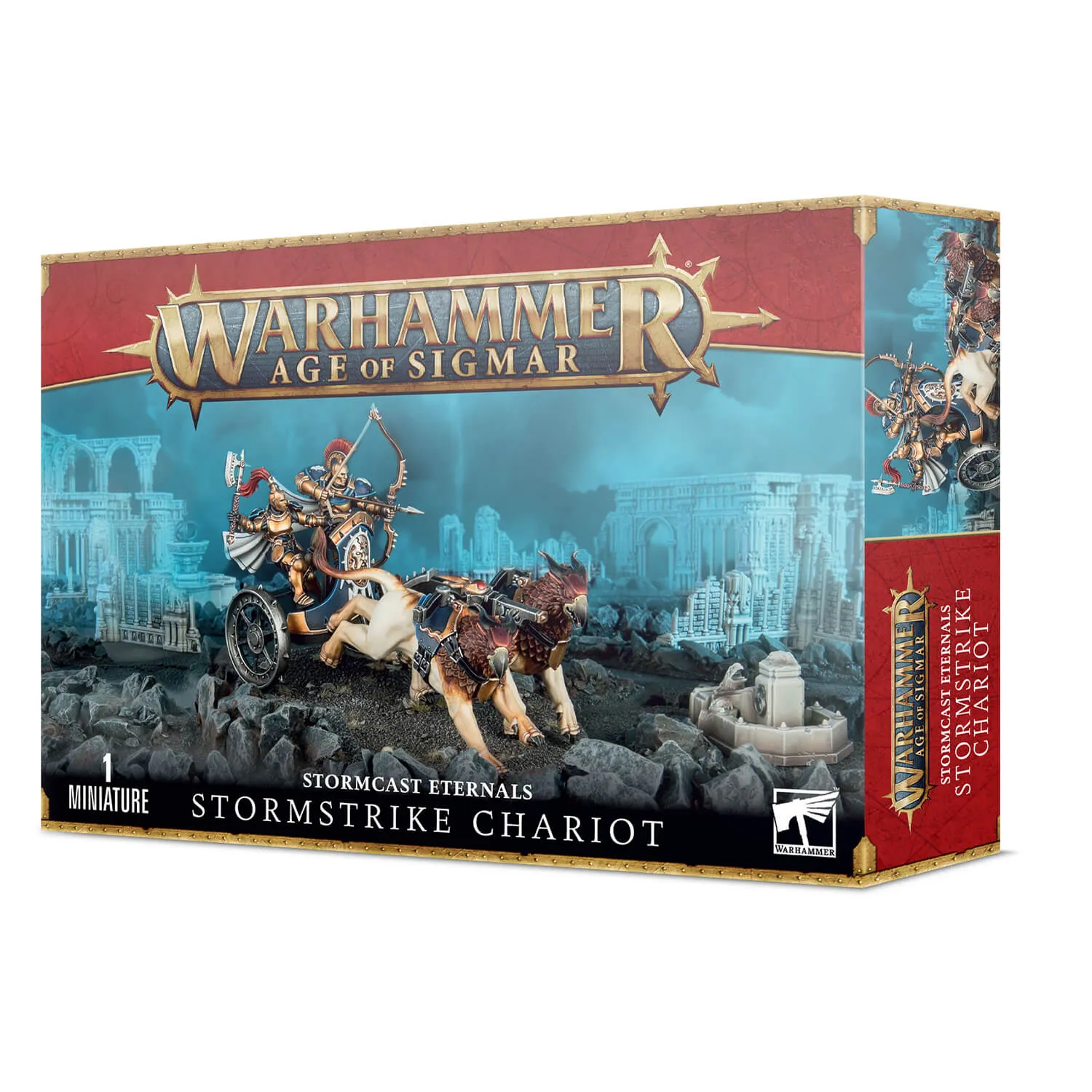 Games Workshop Toys Warhammer Age of Sigmar Stormcast Eternals Stormstrike Chariot