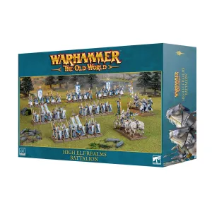 Games Workshop Toys Warhammer The Old World High Elf Realms Battalion