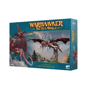 Games Workshop Toys Warhammer The Old World High Elf Realms Lord on Dragon