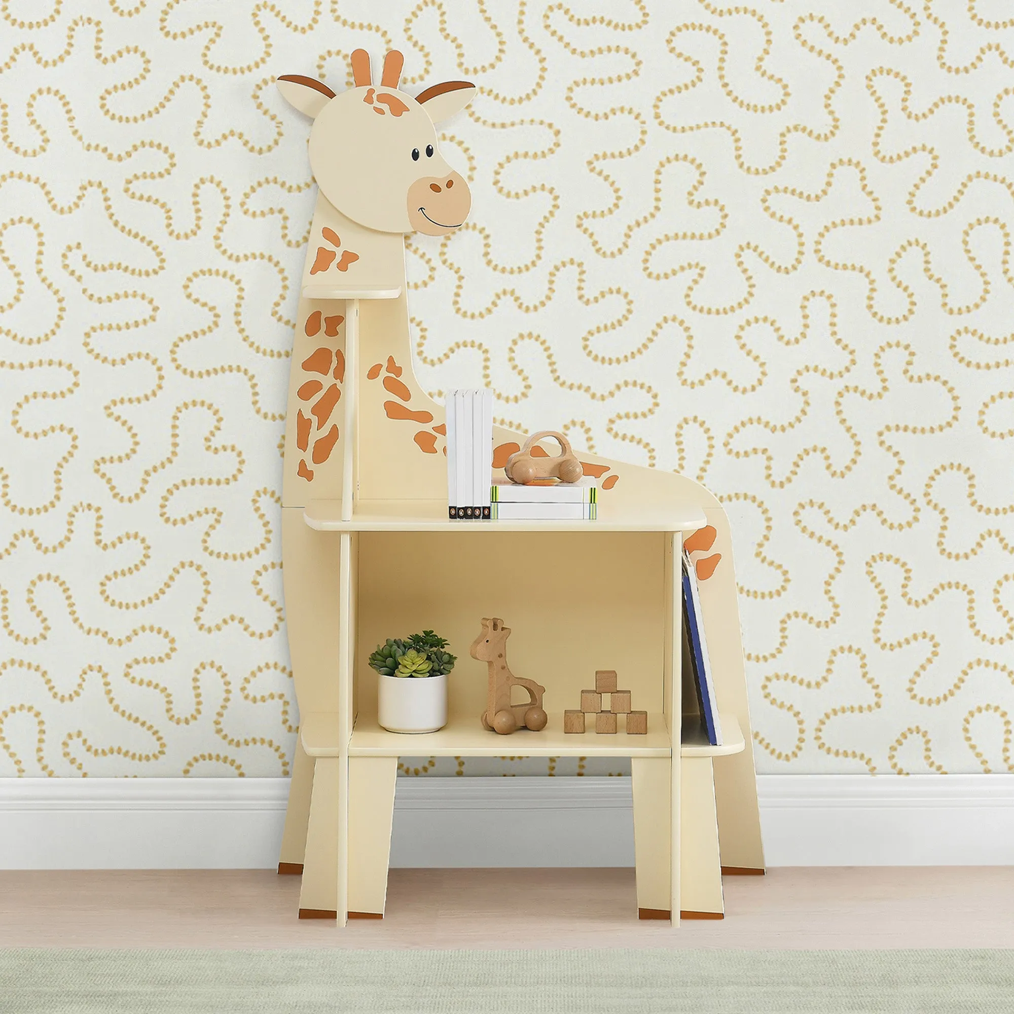 Giraffe Bookcase Babykids_Delta Children_Toy Storage & Bookshelves