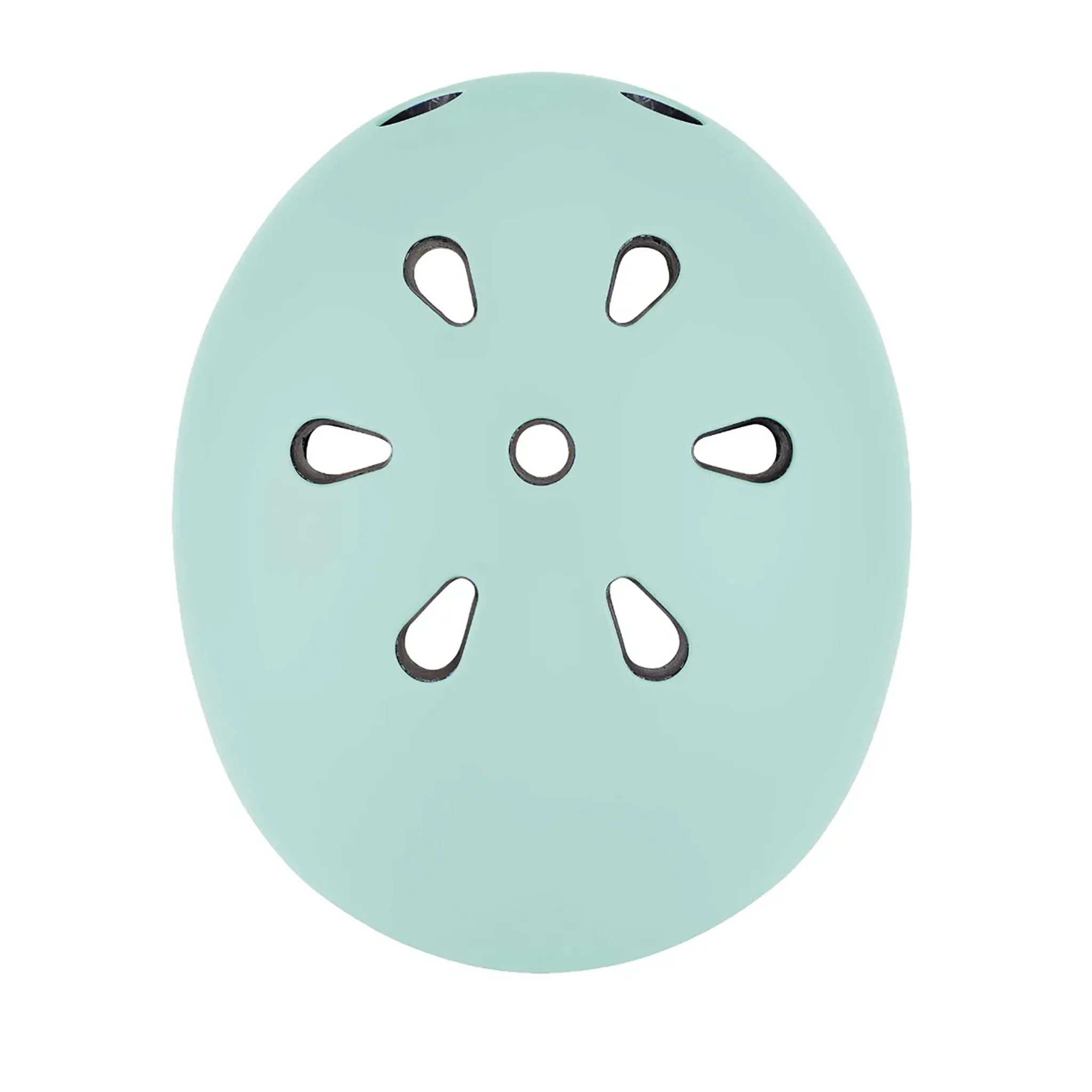 Globber Go Up Helmet With Lights 45-51cm - Pastel Green