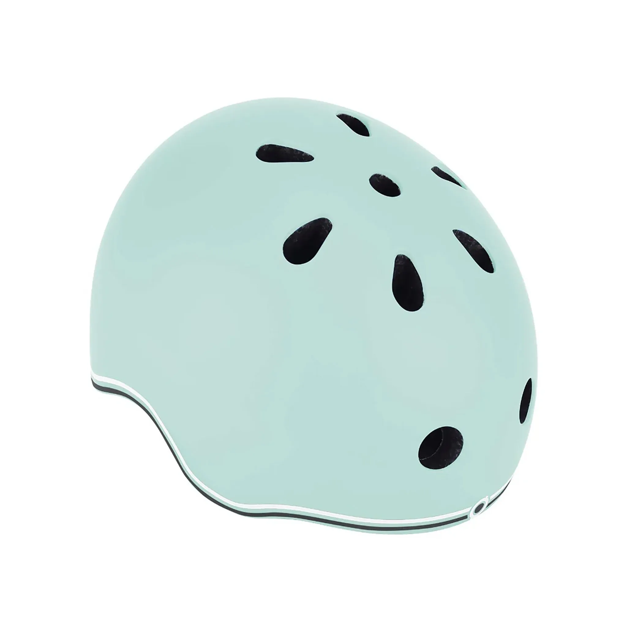 Globber Go Up Helmet With Lights 45-51cm - Pastel Green