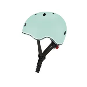 Globber Go Up Helmet With Lights 45-51cm - Pastel Green