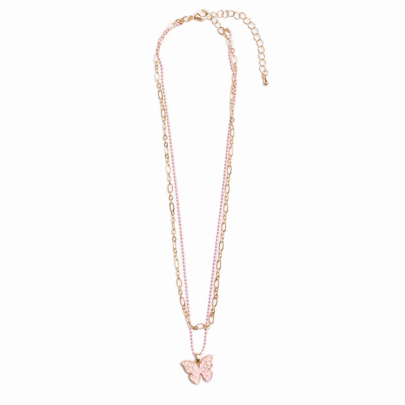 Great Pretenders Boutique Chic Bubbly Butterfly Necklace