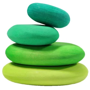 GRIMMS Stacking Tower Moss Pebbles