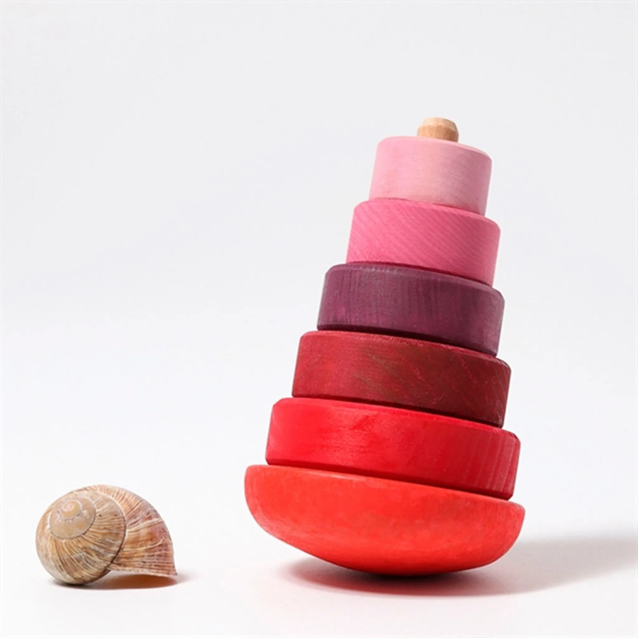 GRIMMS Stacking TowerPink Wobbly