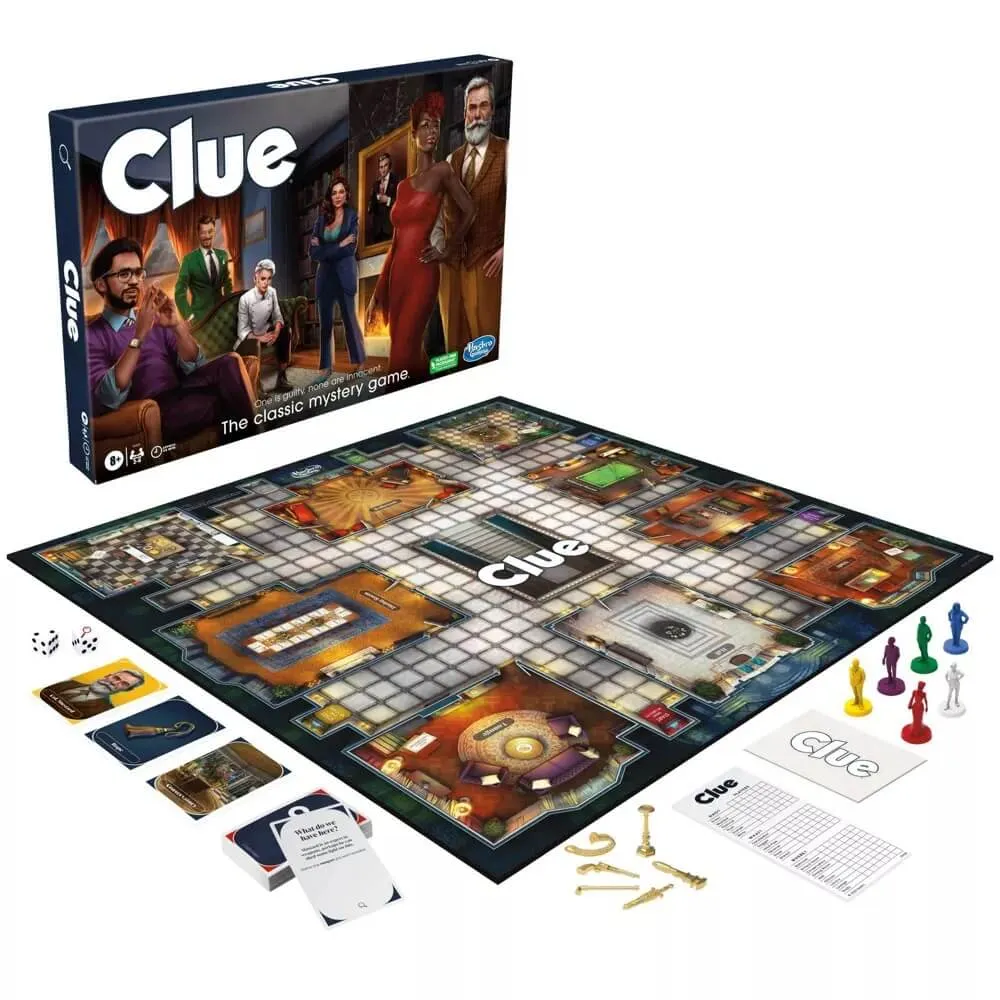 Hasbro Toys Clue Mystery Board Game