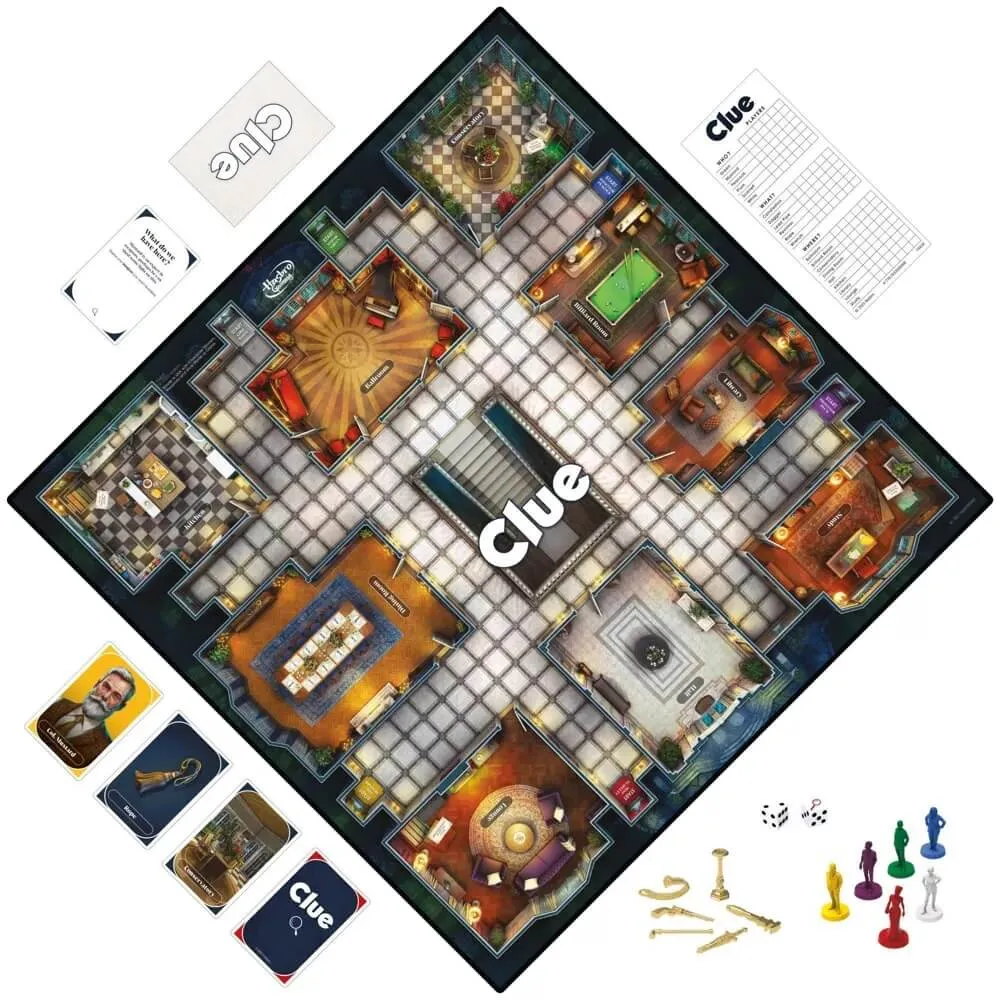 Hasbro Toys Clue Mystery Board Game