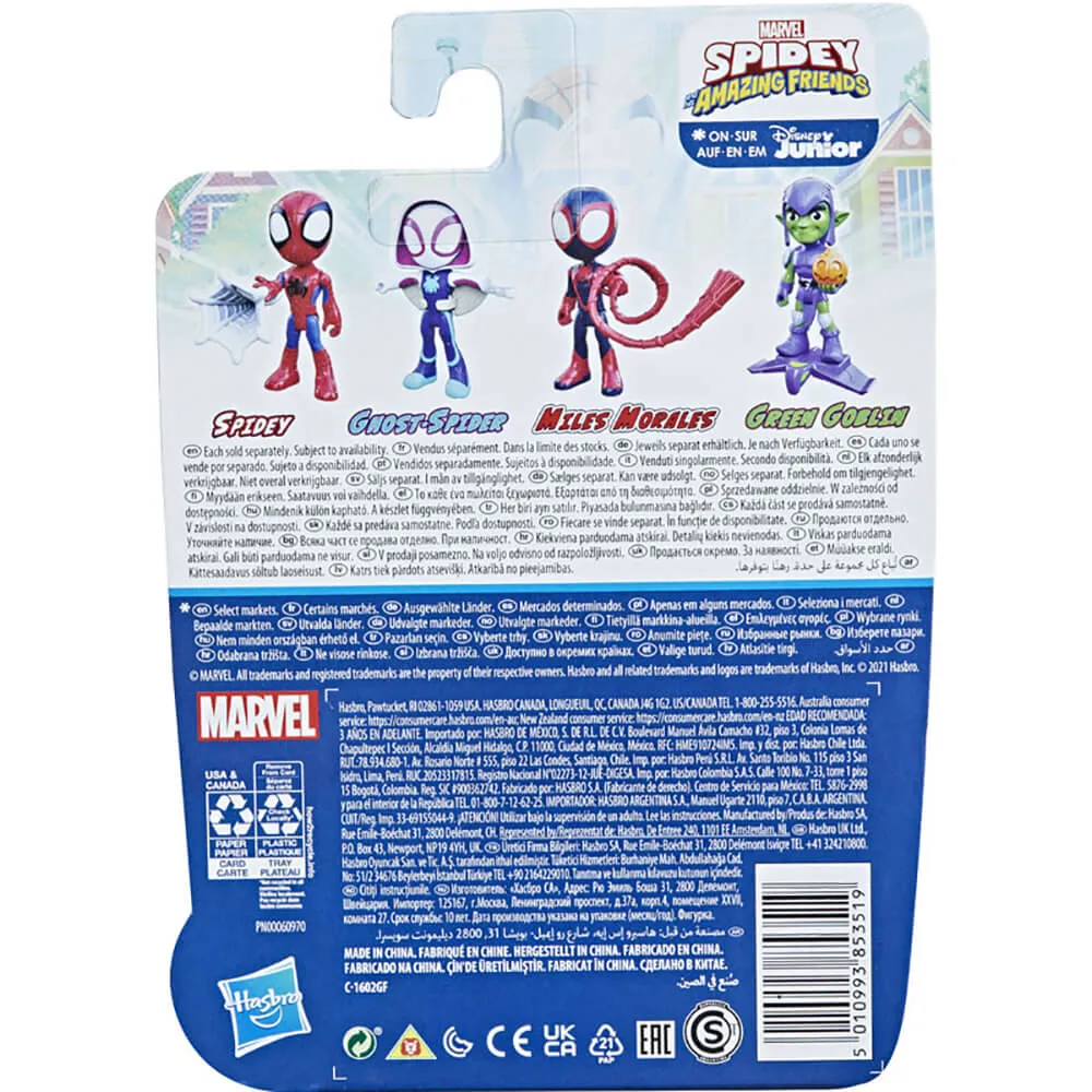 Hasbro Toys Disney Junior Spidey and His Amazing Friends Miles Morales Spider-Man Figure