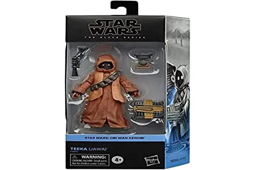 Hasbro Toys Hasbro Disney Star Wars The Black Series: Obi-Wan Kenobi - Teeka Jawa Action Figure - 15 cm Scale Collectible for Ages 3 