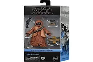 Hasbro Toys Hasbro Disney Star Wars The Black Series: Obi-Wan Kenobi - Teeka Jawa Action Figure - 15 cm Scale Collectible for Ages 3 