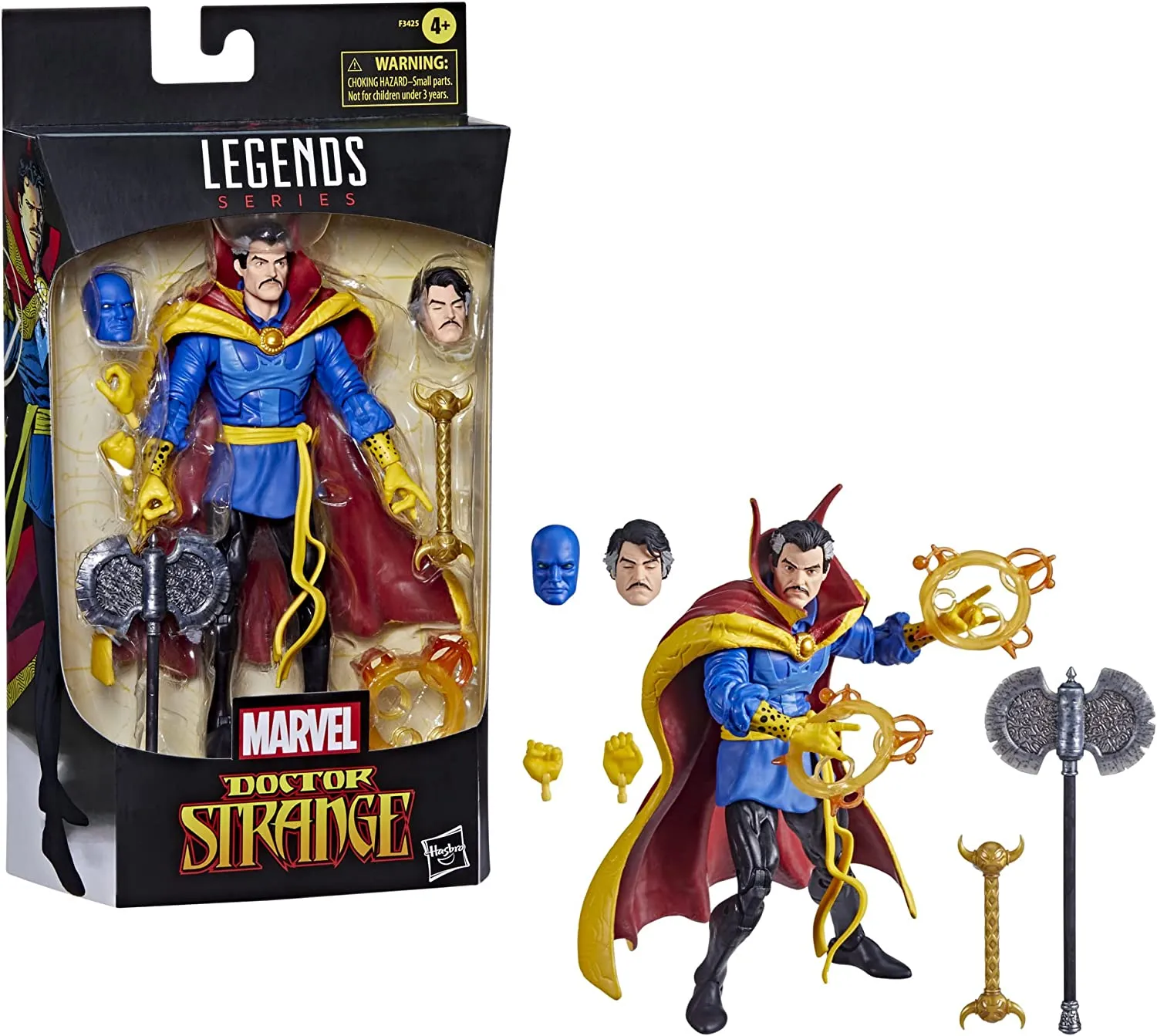 Hasbro Toys Hasbro - Figures, Exclusive Marvel Legends 6" Doctor Strange Classic Comics