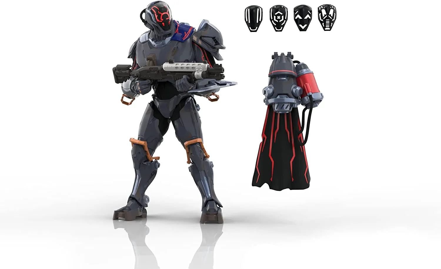 Hasbro Toys Hasbro Fortnite FRT 6IN THE 7 THE SCIENTIST, Multicolor, (F4932)