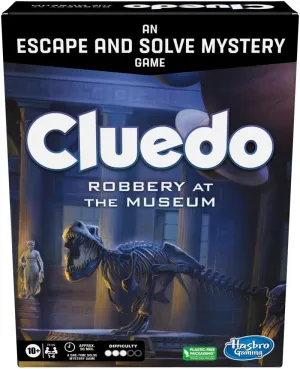 Hasbro Toys Hasbro Gaming Board Game Robbery at the Museum, Escape Room, Cooperative Family,