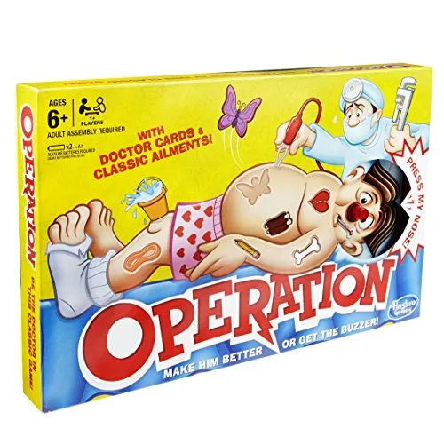 Hasbro Toys Hasbro Gaming Classic Operation Game Board Game (B2176348)
