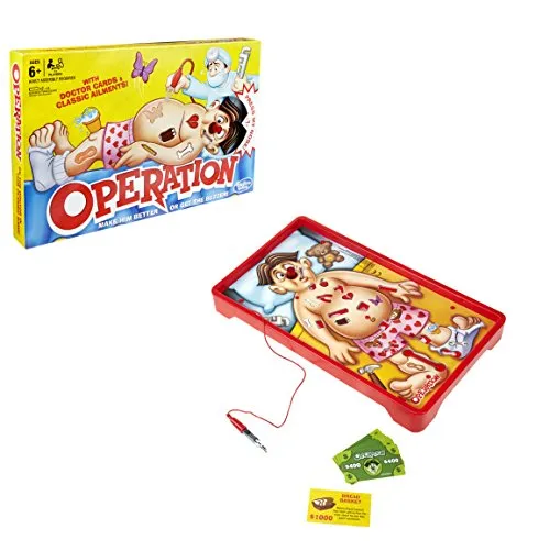 Hasbro Toys Hasbro Gaming Classic Operation Game Board Game (B2176348)