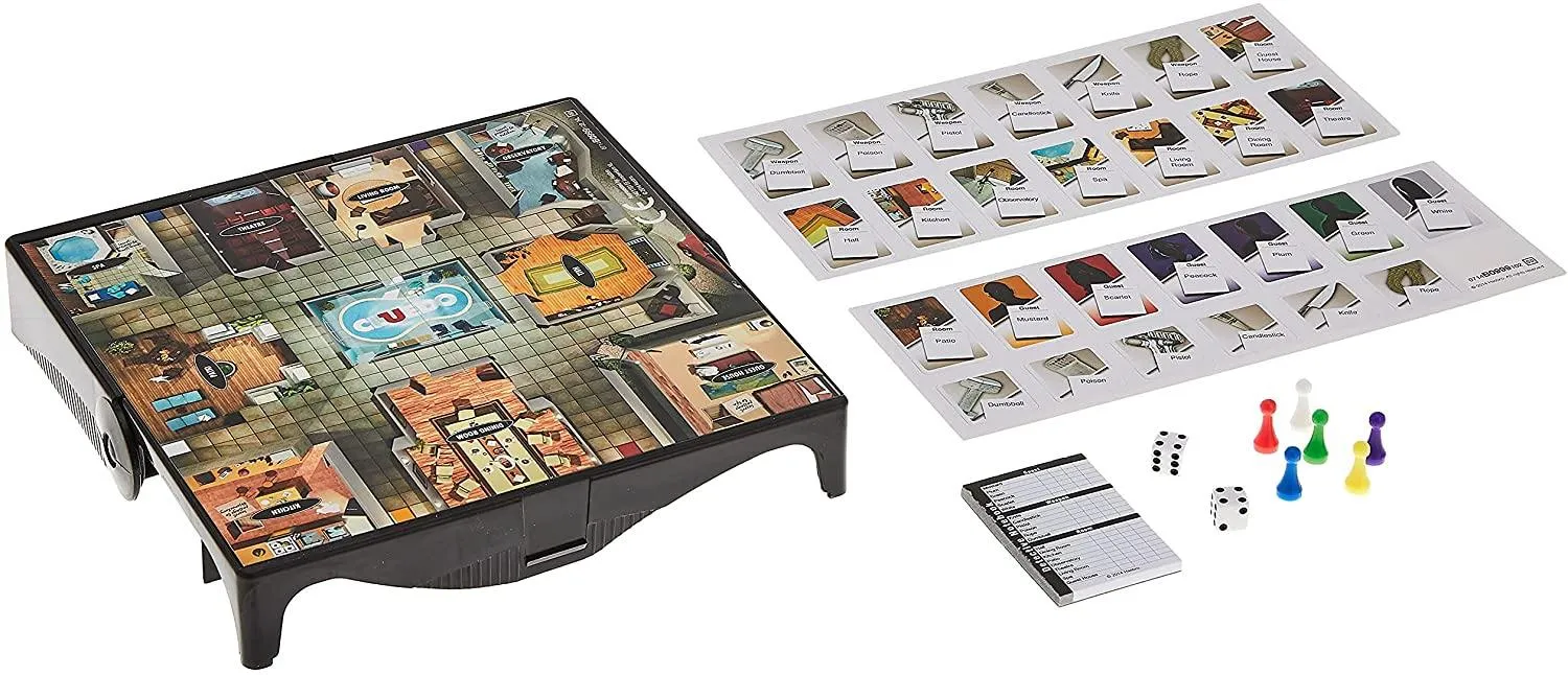 Hasbro Toys Hasbro Gaming Cluedo Grab & Go Game