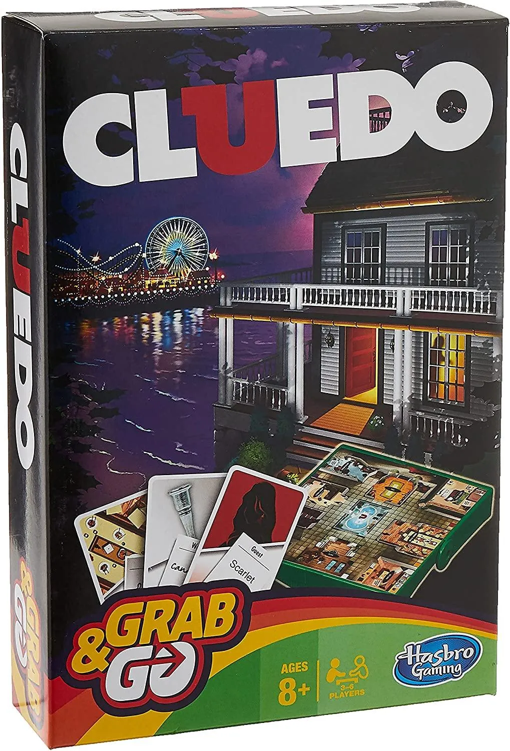 Hasbro Toys Hasbro Gaming Cluedo Grab & Go Game