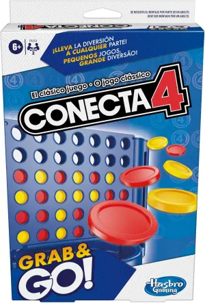 Hasbro Toys Hasbro Gaming Connect 4 Grab and Go Portable Board Game (F8253TG1)