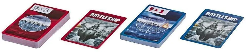 Hasbro Toys Hasbro Gaming E7971UC0 Classic Card Travel Game Battleship