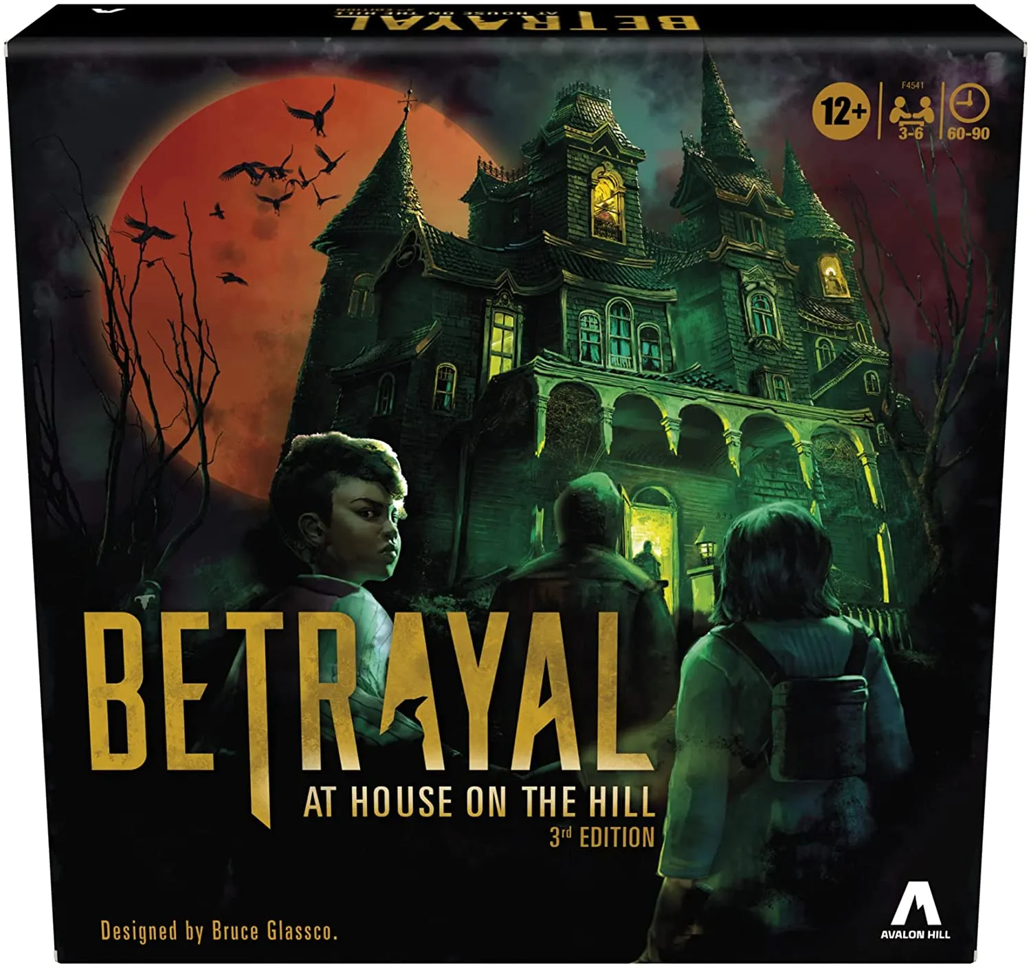 Hasbro Toys Hasbro Gaming F4541 Avalon Betrayal at House on The Hill 3rd Edition Cooperative