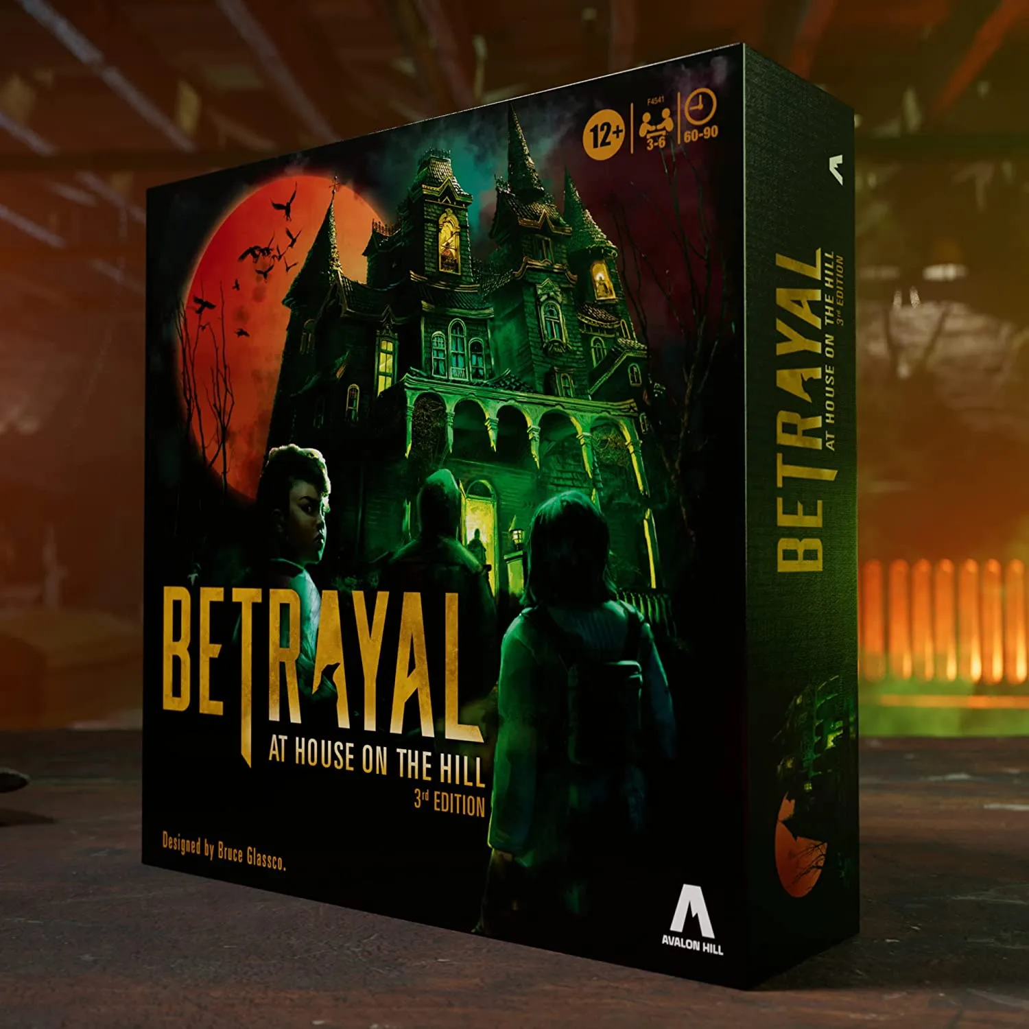 Hasbro Toys Hasbro Gaming F4541 Avalon Betrayal at House on The Hill 3rd Edition Cooperative