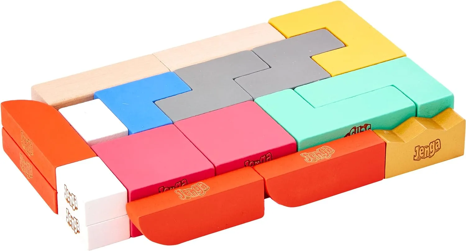 Hasbro Toys Hasbro Gaming Jenga Maker, Wooden Blocks, Stacking Tower Game, Game for Kids Age