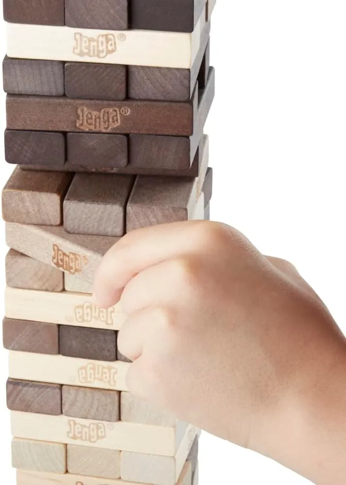 Hasbro Toys Hasbro Gaming Jenga Rustic Series Edition Wooden Stacking Game (C2314EU4)