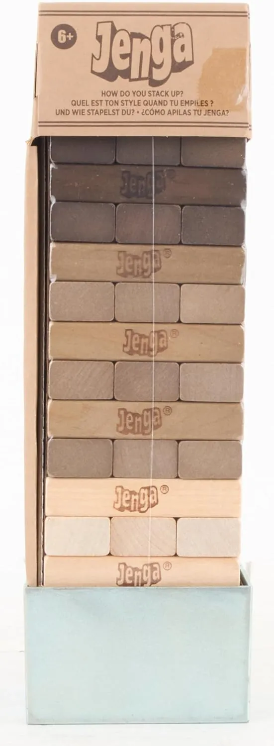 Hasbro Toys Hasbro Gaming Jenga Rustic Series Edition Wooden Stacking Game (C2314EU4)