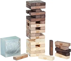 Hasbro Toys Hasbro Gaming Jenga Rustic Series Edition Wooden Stacking Game (C2314EU4)