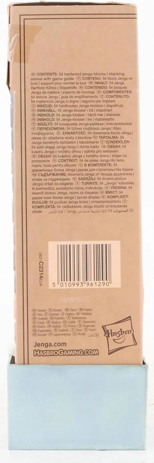 Hasbro Toys Hasbro Gaming Jenga Rustic Series Edition Wooden Stacking Game (C2314EU4)