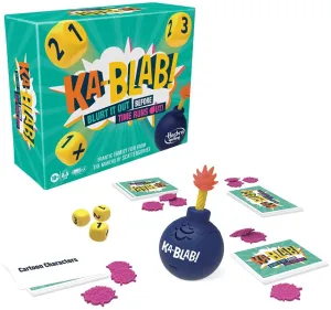 Hasbro Toys Hasbro Gaming Ka-Blab! Game for Families, Teens and Children Aged 10 and Up, Family-Friendly Party Game for 2-6 Players