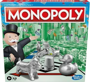 Hasbro Toys Hasbro Gaming Monopoly Classic Board Game
