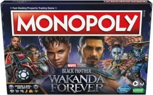 Hasbro Toys Hasbro Gaming Monopoly: Marvel Studios' Black Panther: Wakanda Forever Edition Board Game