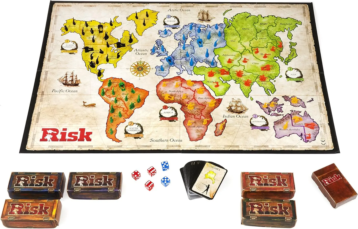 Hasbro Toys Hasbro Gaming Risk Game Board