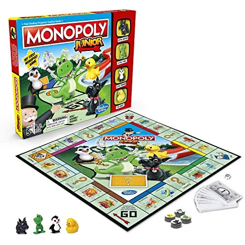 Hasbro Toys Hasbro Gaming Twister & Monopoly Junior Game