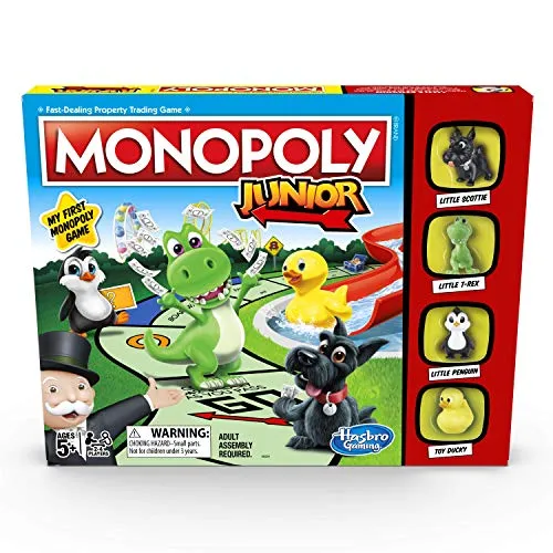 Hasbro Toys Hasbro Gaming Twister & Monopoly Junior Game