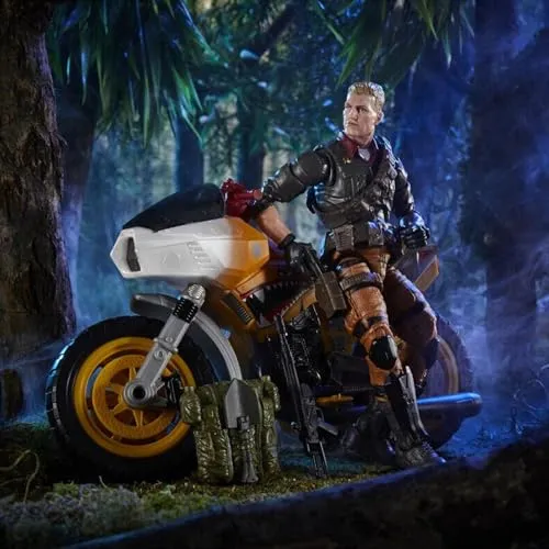 Hasbro Toys Hasbro G.I. Joe Classified Series Duke & Ram Action Figure & Vehicle Crater - Collectible Military Playset for Ages 4 