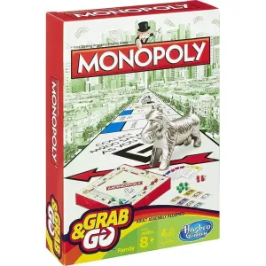 Hasbro Toys Hasbro Grab & Go Monopoly Game