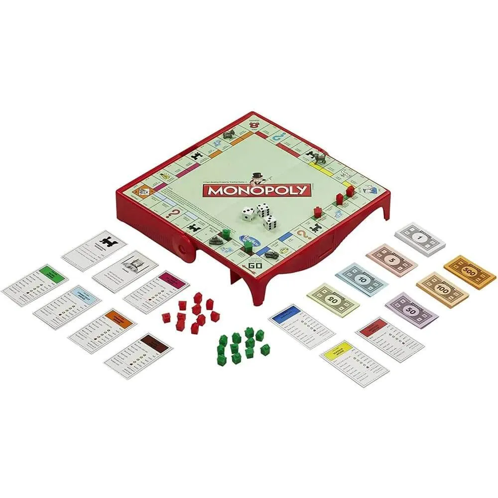 Hasbro Toys Hasbro Grab & Go Monopoly Game